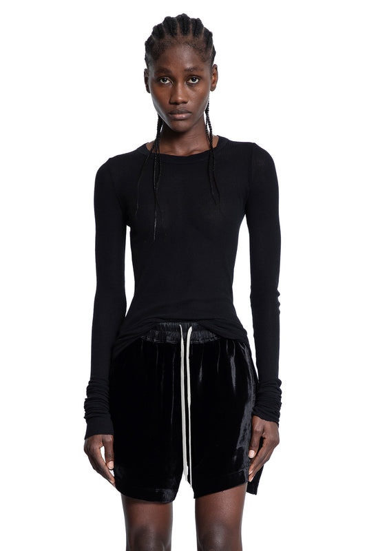 Rib LS T in Viscose Silk Rib Jersey - Antonioli.eu