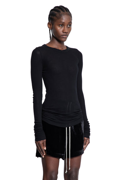 Rib LS T in Viscose Silk Rib Jersey