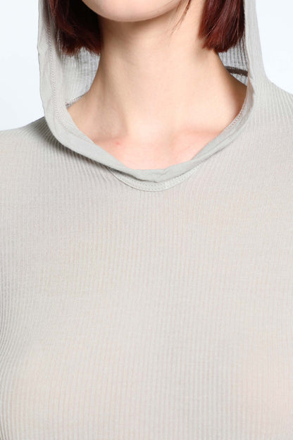 Concordians Hooded Rib Ls T