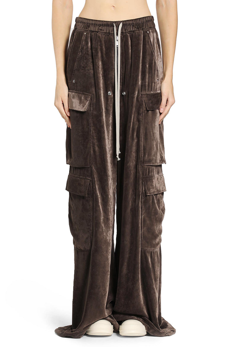 RICK OWENS WOMAN GREY TROUSERS