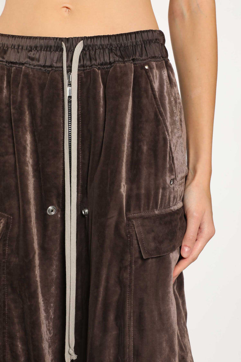 Viscose Silk Straight Leg Trousers