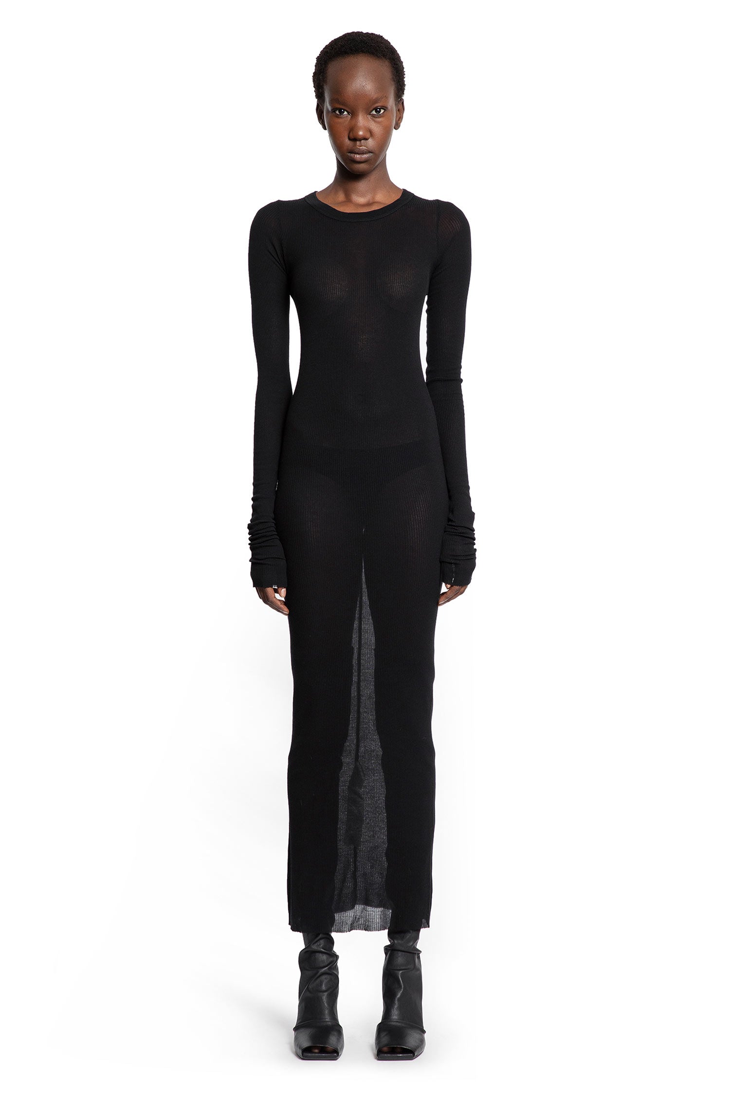 Concordians Rib Long Sleeve Dress