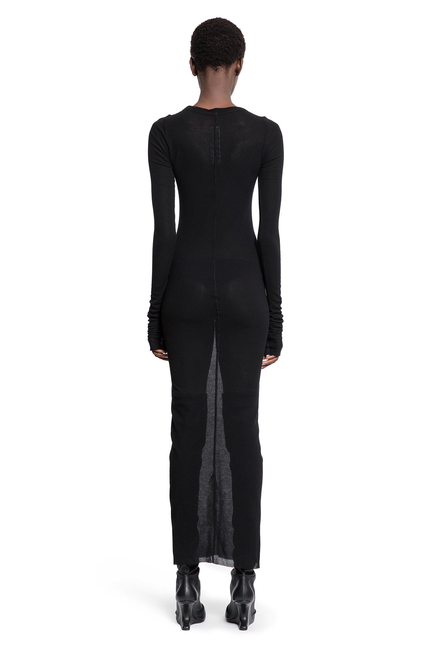 Concordians Rib Long Sleeve Dress
