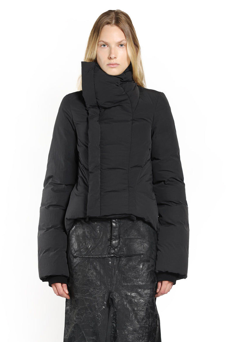 RICK OWENS WOMAN BLACK JACKETS