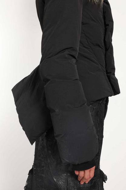 RICK OWENS WOMAN BLACK JACKETS