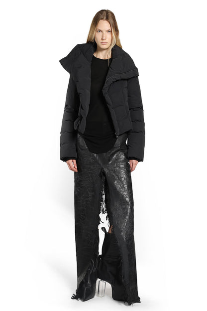 RICK OWENS WOMAN BLACK JACKETS