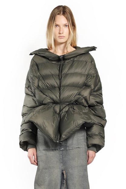 RICK OWENS WOMAN GREEN JACKETS