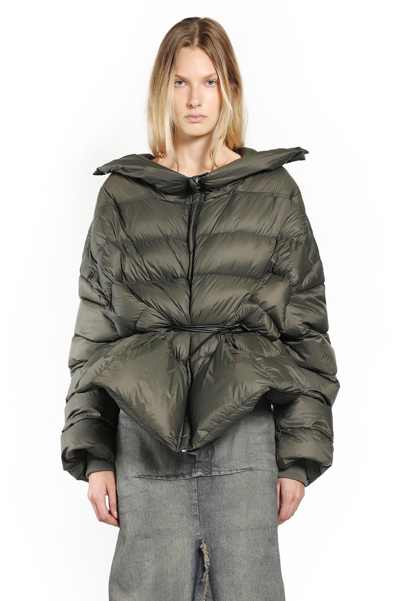 RICK OWENS WOMAN GREEN JACKETS