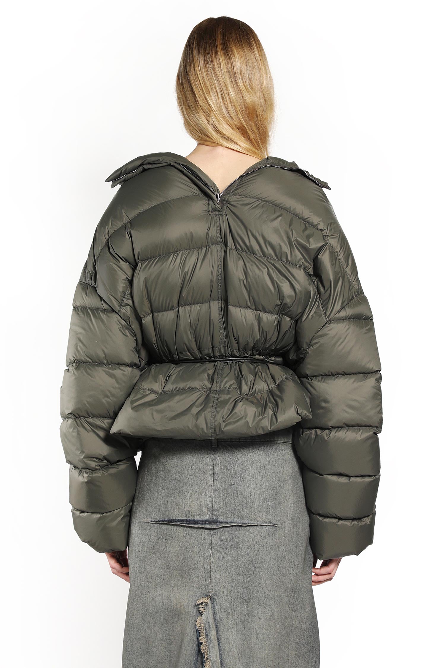 RICK OWENS WOMAN GREEN JACKETS