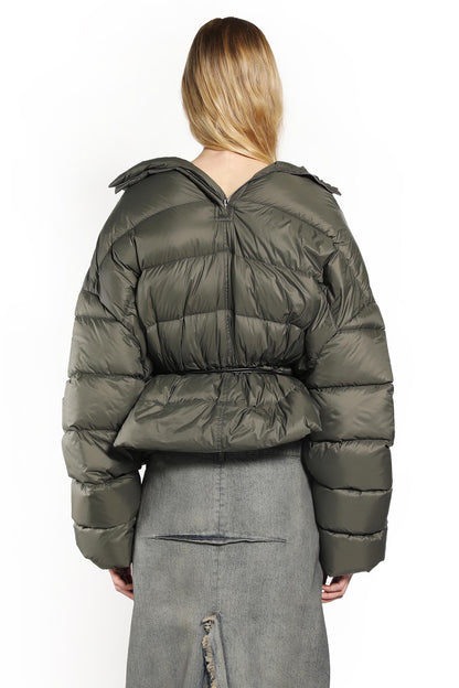 RICK OWENS WOMAN GREEN JACKETS