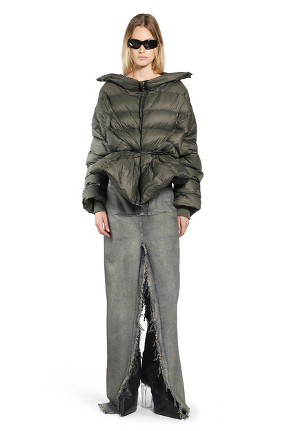 RICK OWENS WOMAN GREEN JACKETS