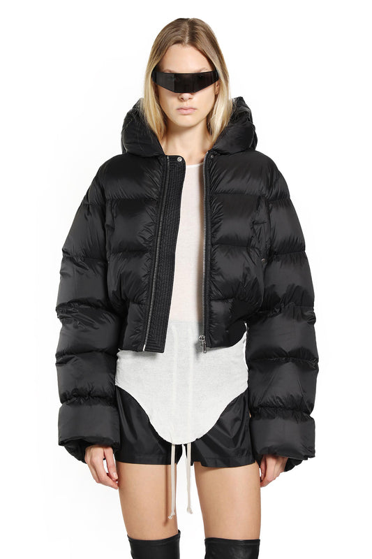 Hooded Cropped Padded Jacket
