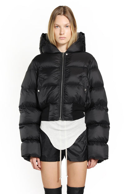 RICK OWENS WOMAN BLACK JACKETS