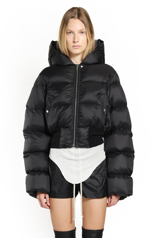 RICK OWENS WOMAN BLACK JACKETS