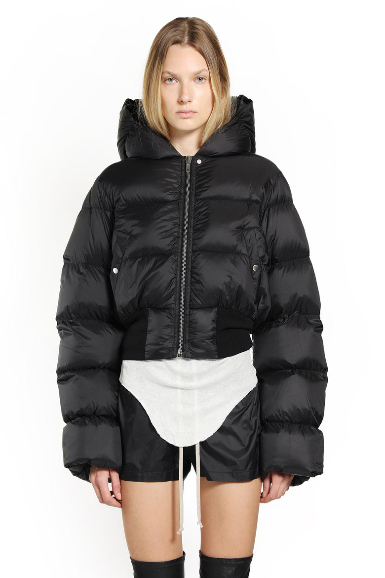 RICK OWENS WOMAN BLACK JACKETS