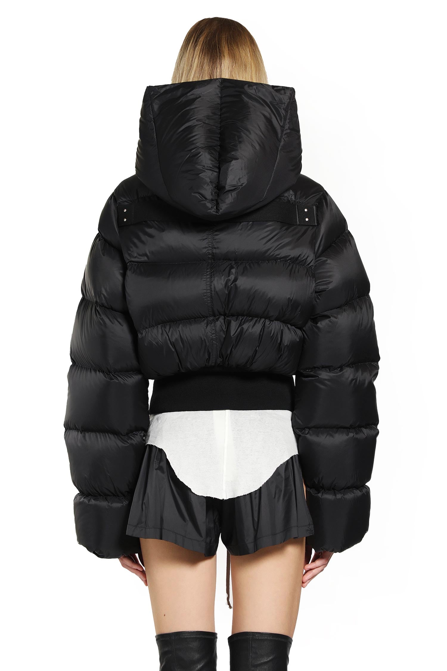 RICK OWENS WOMAN BLACK JACKETS