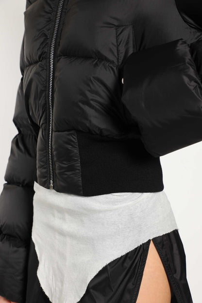 RICK OWENS WOMAN BLACK JACKETS