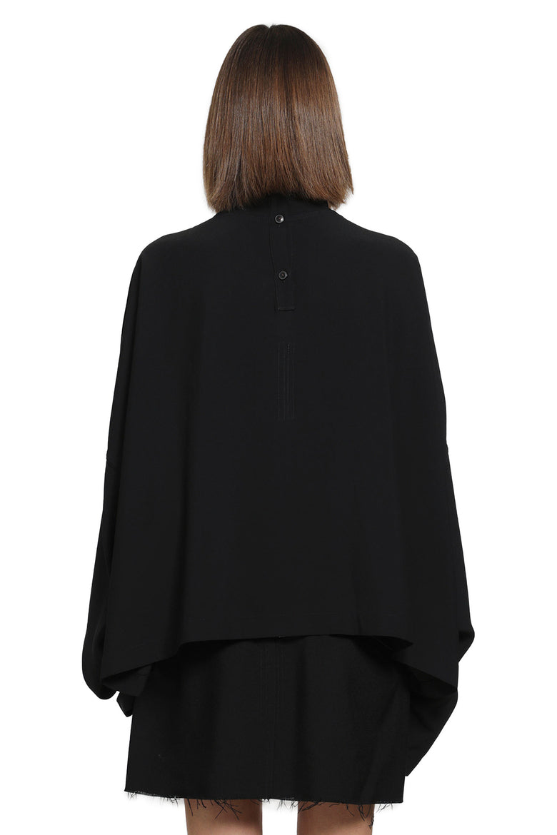 RICK OWENS Tower Jumbo Tabard Cropped Top woman