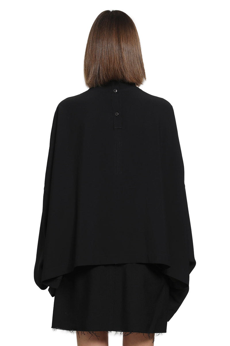 RICK OWENS Tower Jumbo Tabard Cropped Top woman