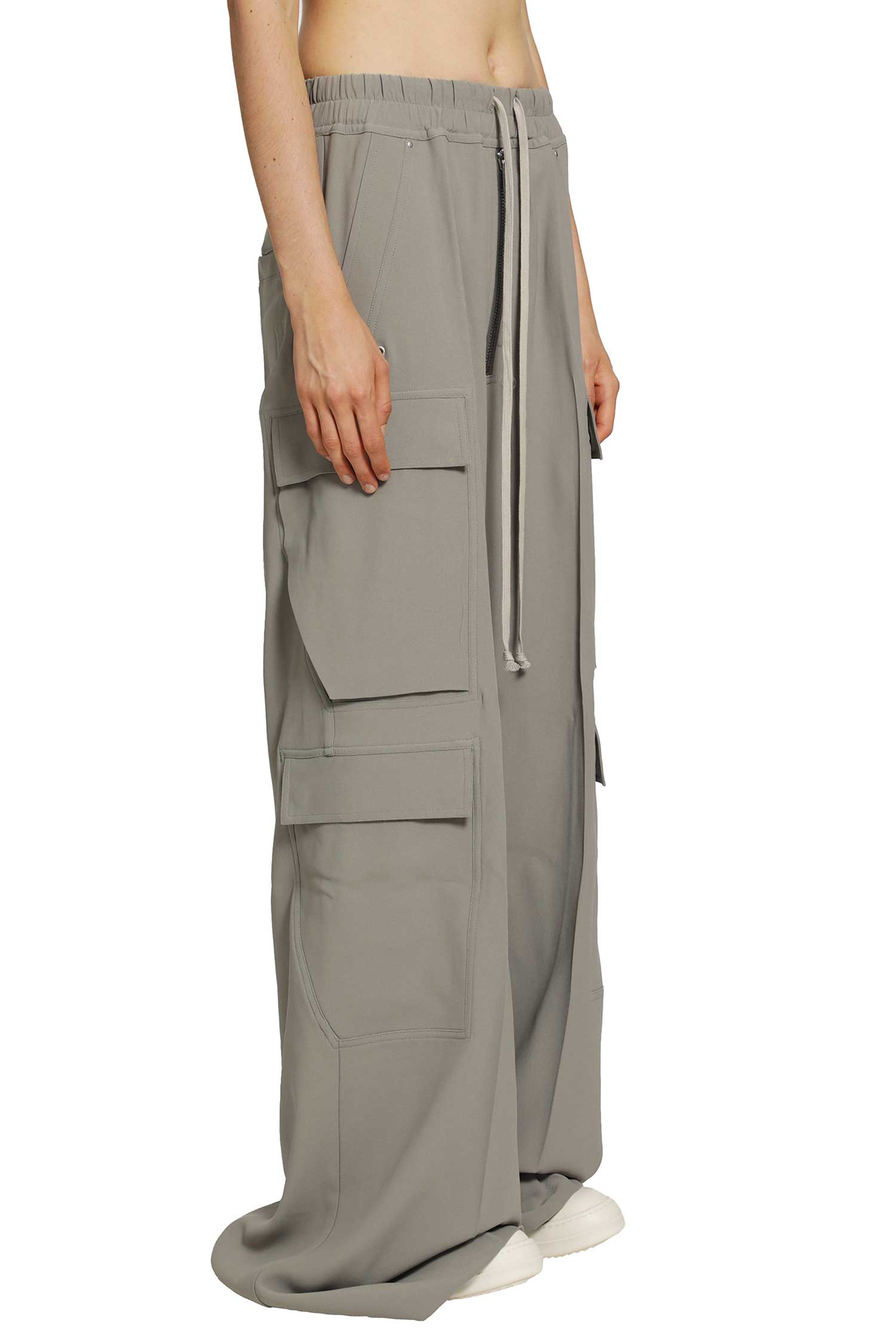 RICK OWENS Tower Cargobelas in Heavy Cady woman