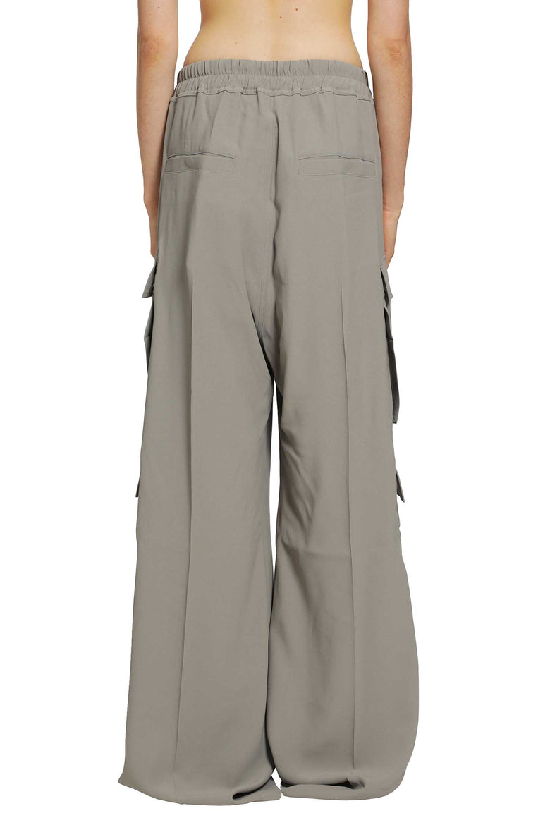 RICK OWENS Tower Cargobelas in Heavy Cady woman
