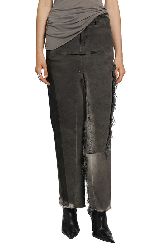 Tower Denim Sliced Skirt