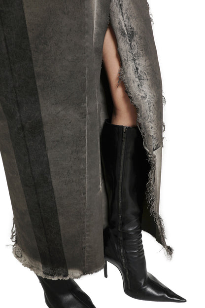 Tower Denim Sliced Skirt