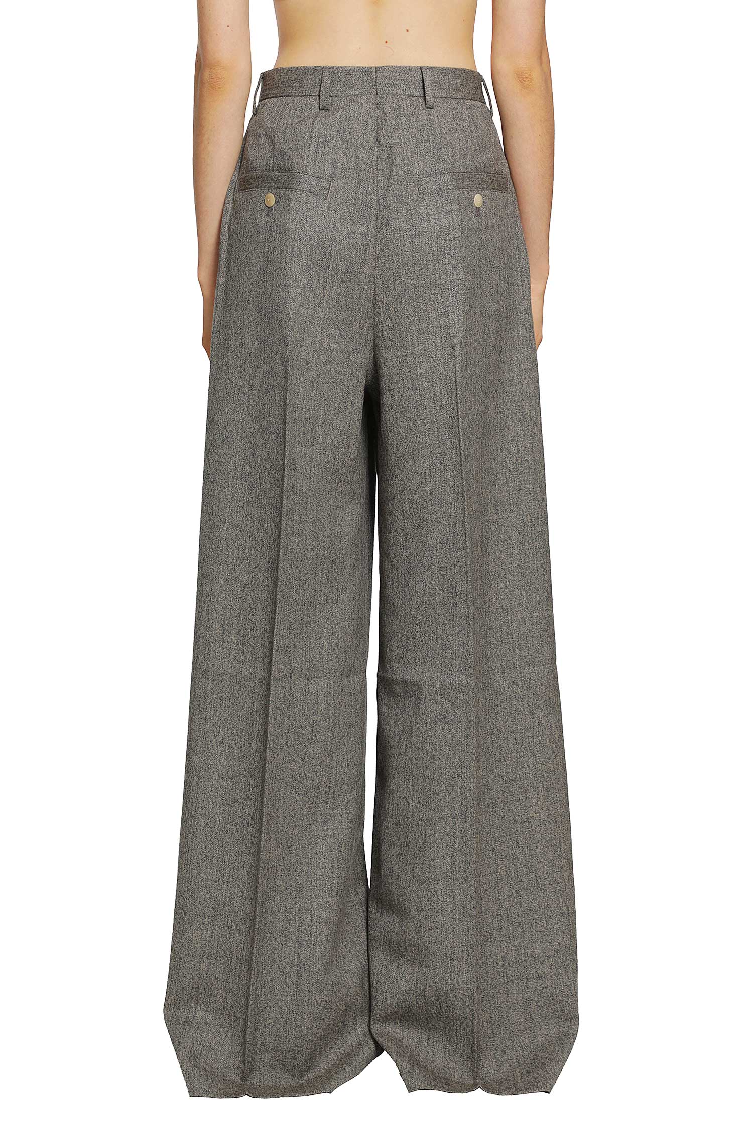 RICK OWENS Tower Wide Tailored Pants woman