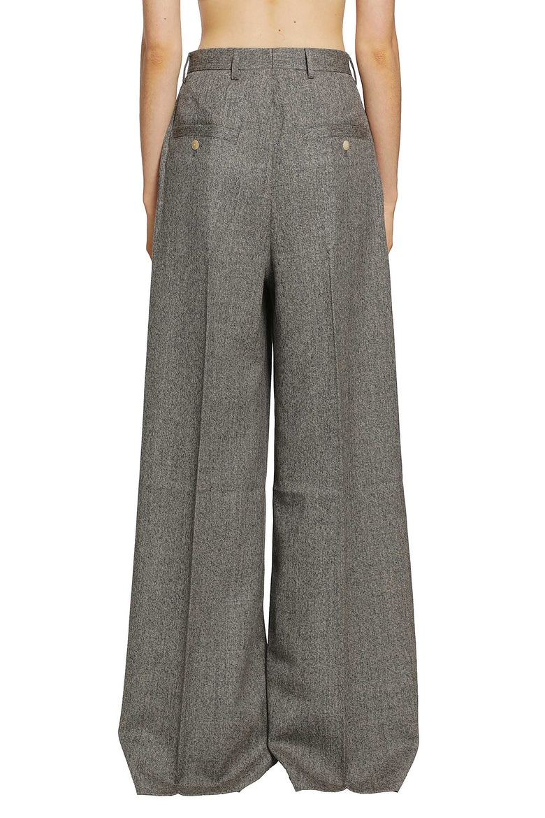 RICK OWENS Tower Wide Tailored Pants woman