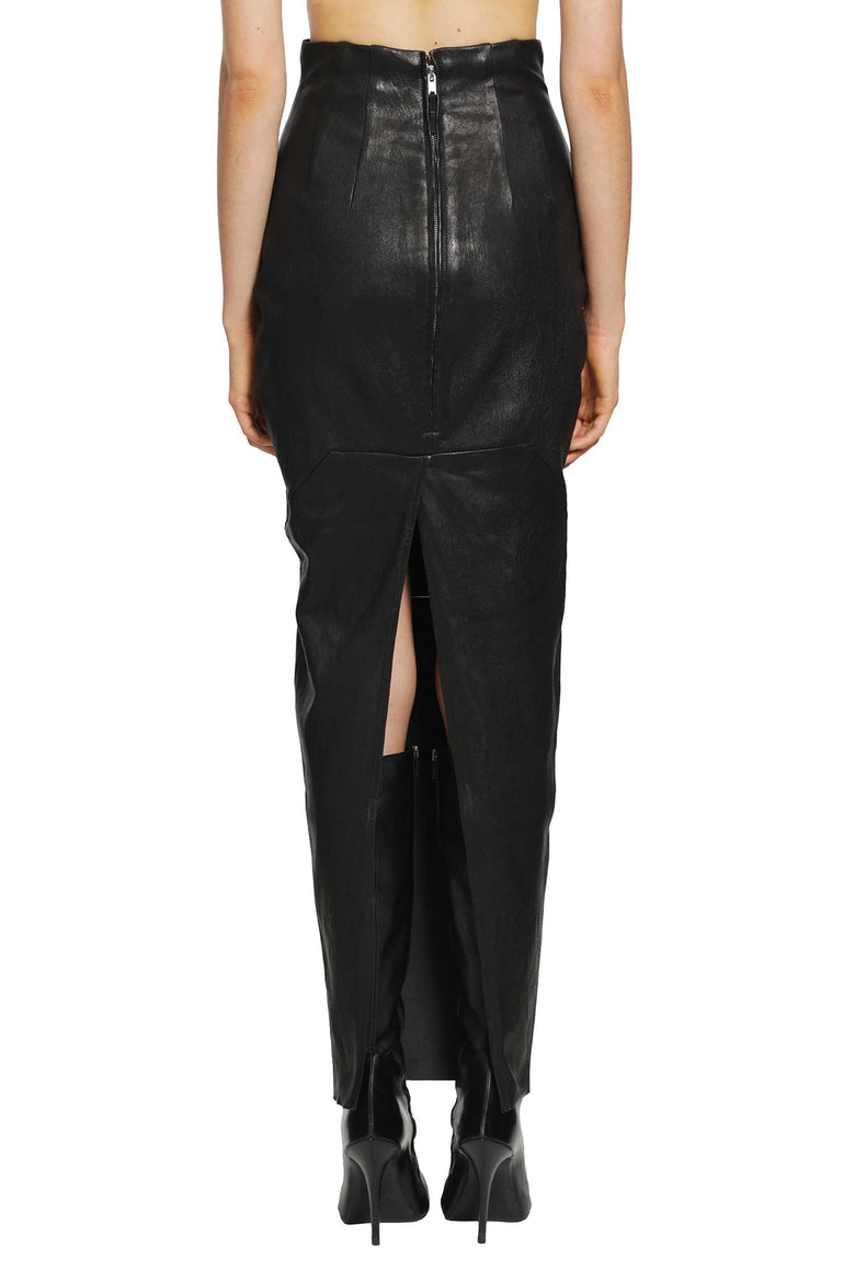 RICK OWENS Tower Dirt Pillar Skirt woman