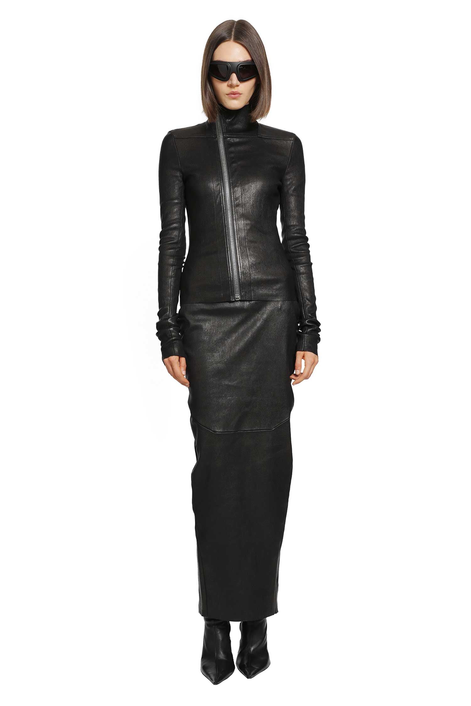RICK OWENS Tower Dirt Pillar Skirt woman