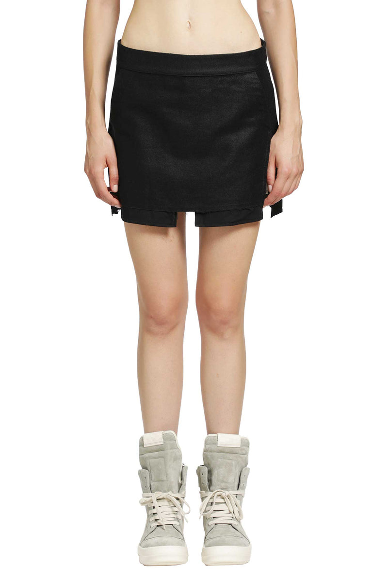 RICK OWENS Tower Fog Cut Off Mini woman