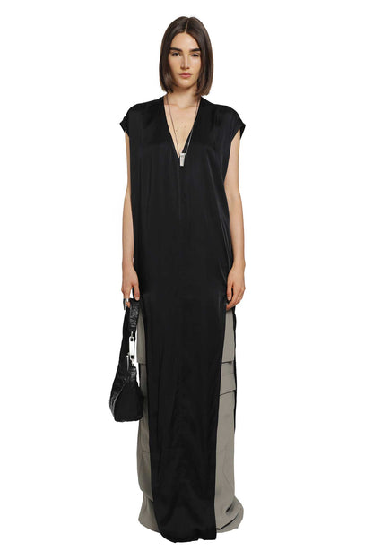 Tower Arrowhead Gown in Washed Charmeuse