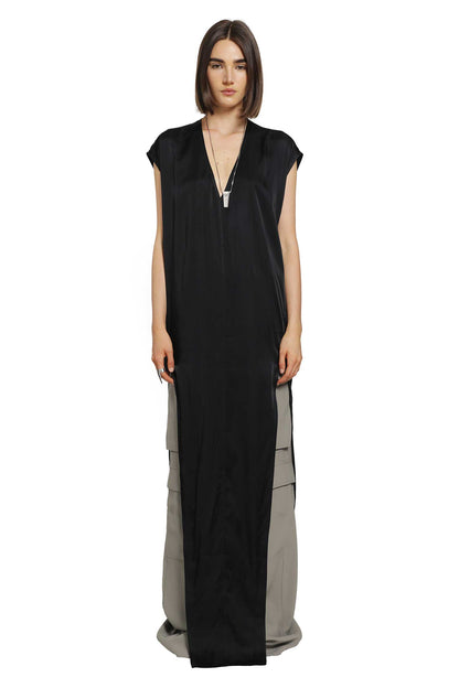 Tower Arrowhead Gown in Washed Charmeuse