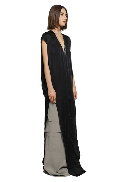 Tower Arrowhead Gown in Washed Charmeuse