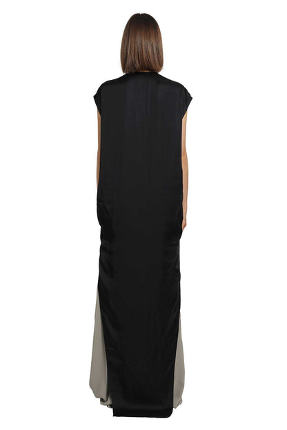 Tower Arrowhead Gown in Washed Charmeuse