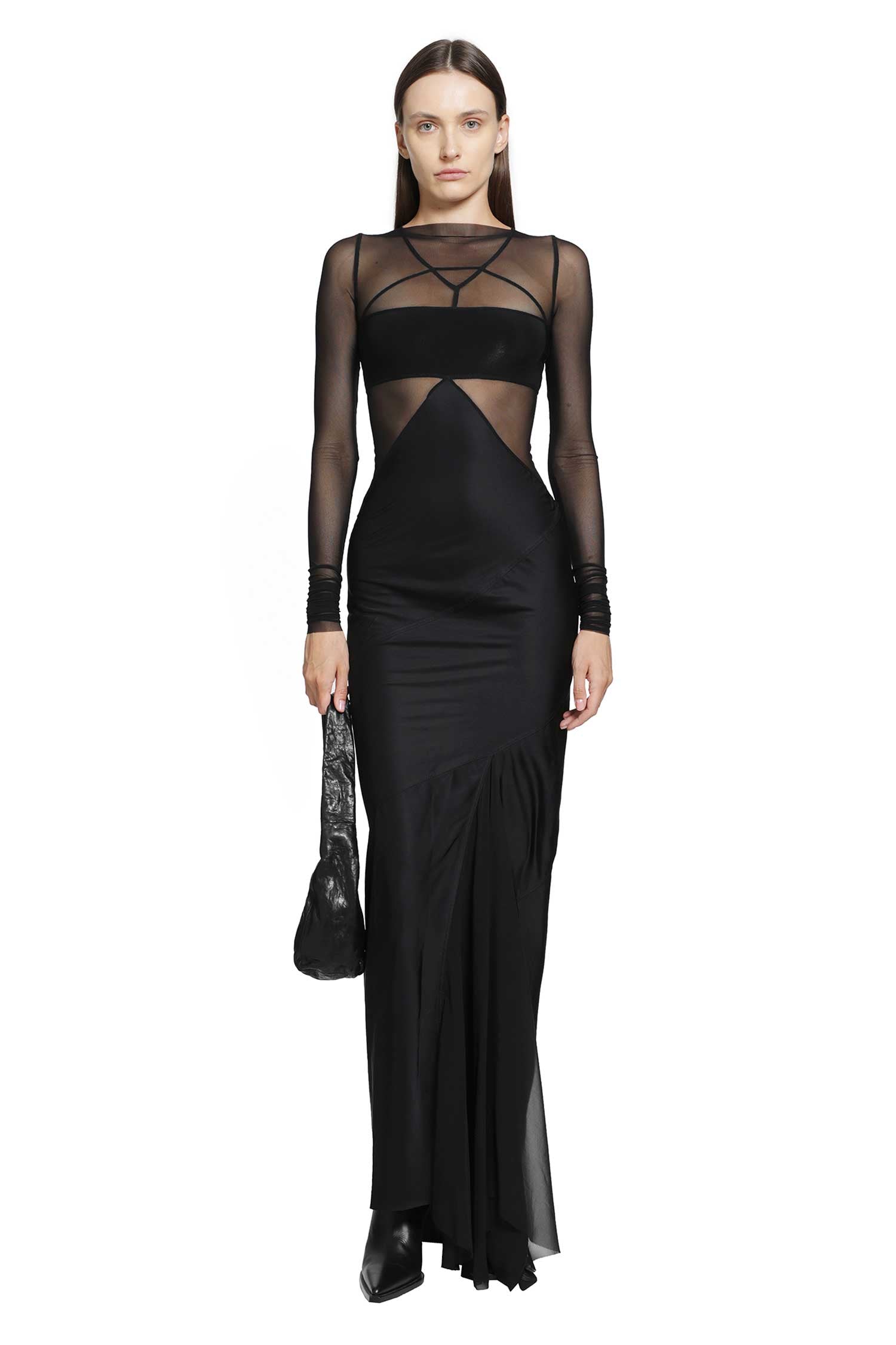 RICK OWENS Tower Combo Gown woman