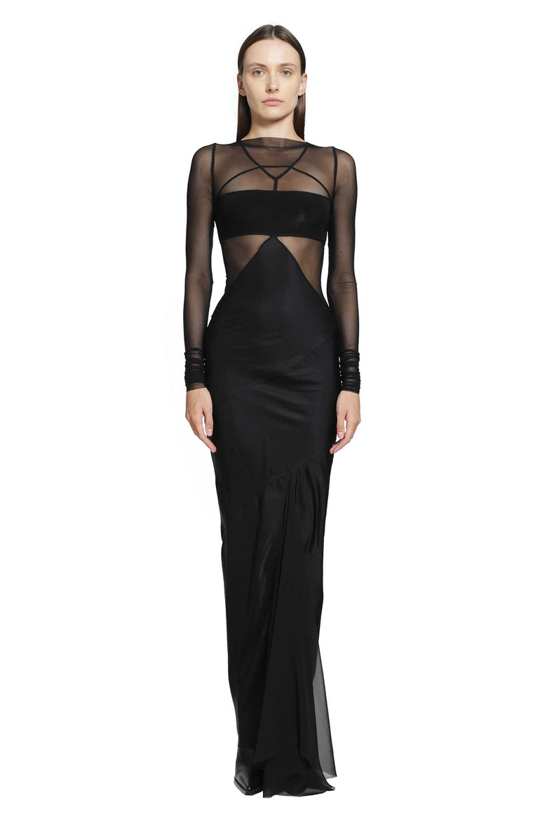 
              RICK OWENS Tower Combo Gown woman
            
