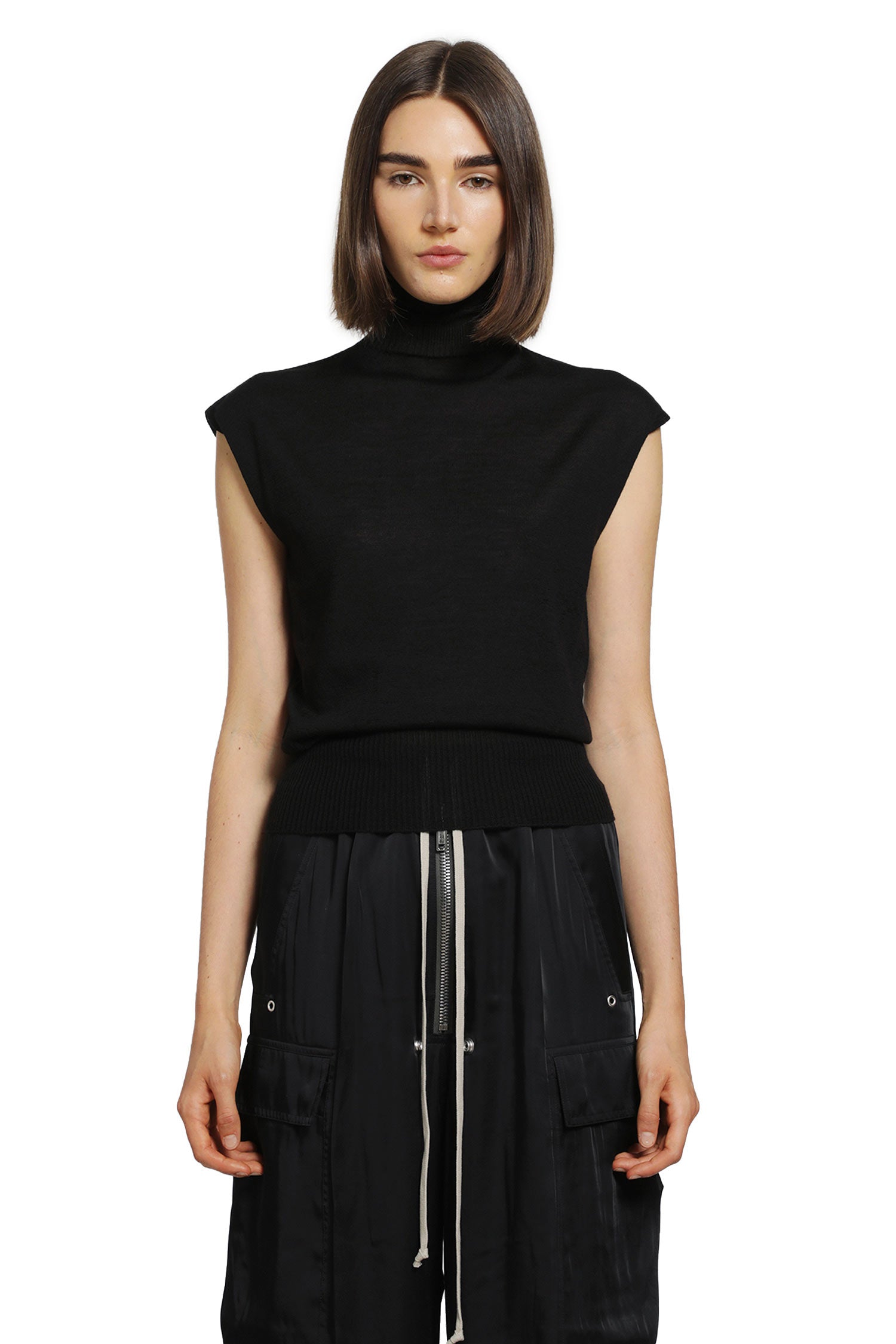 RICK OWENS Tower Sleeveless Turtle woman