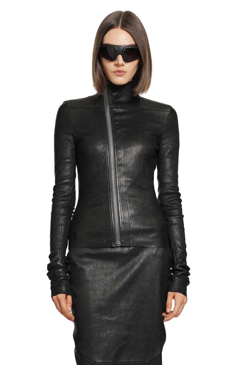 RICK OWENS Tower Gary Jacket in Veg Stretch Lamb woman