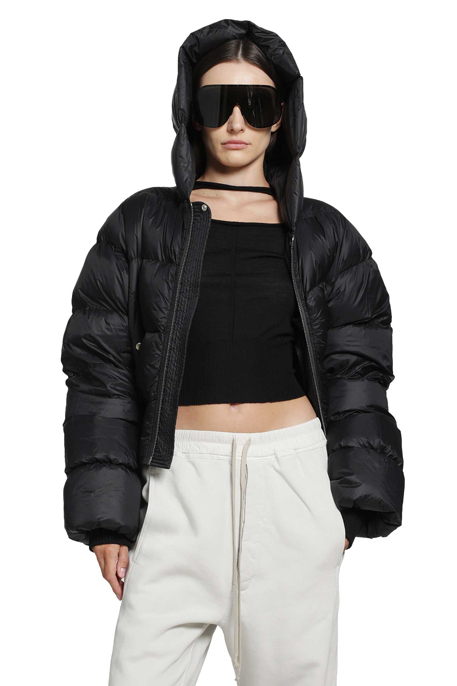 Tower Cinched Hooded Jacket