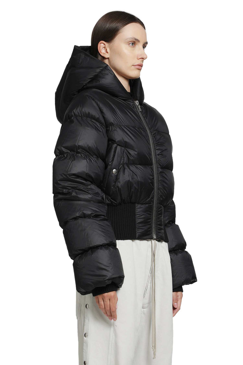 
              RICK OWENS Tower Cinched Hooded Jacket woman
            