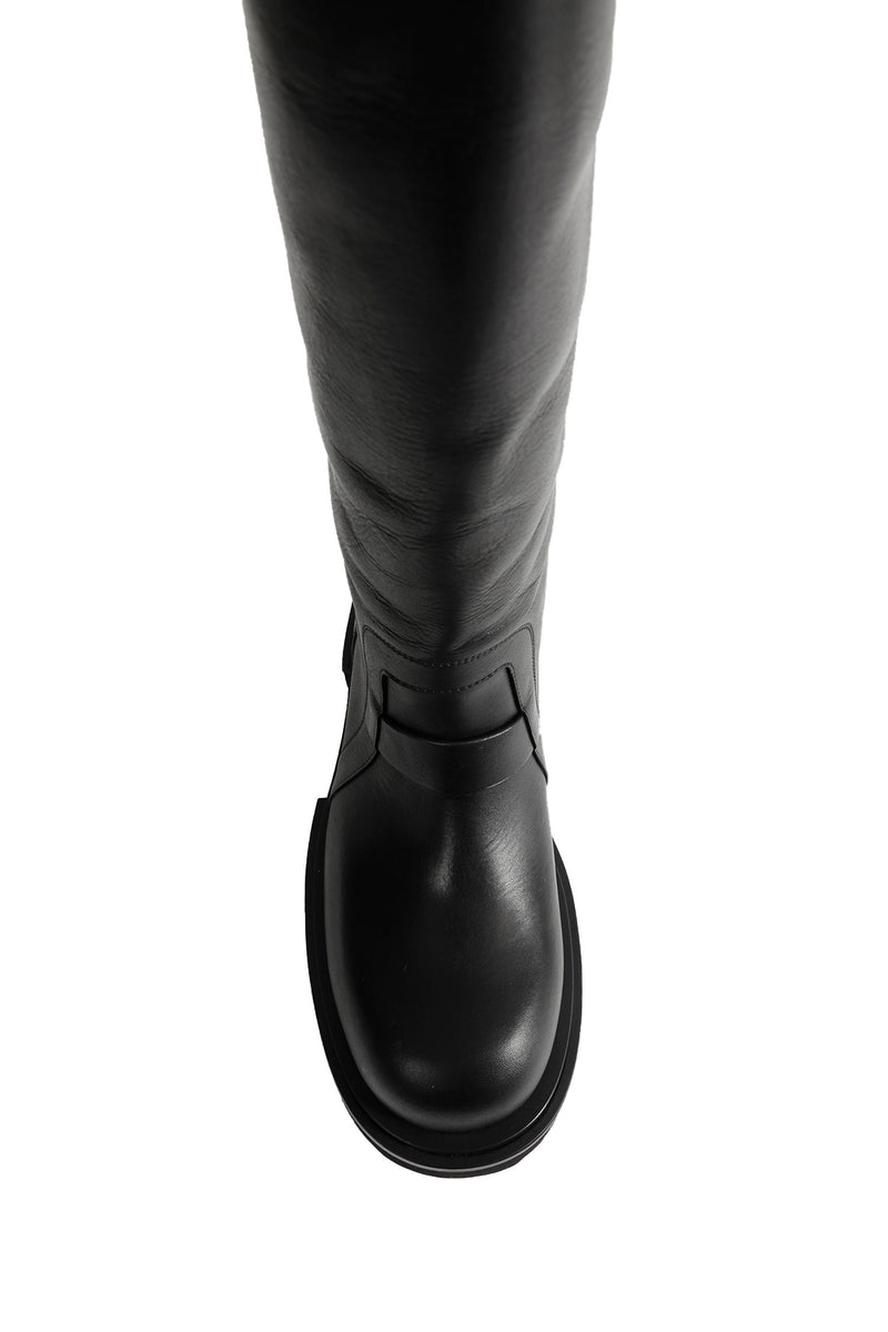 RICK OWENS Tower Knee Pull On Gabe Boots woman