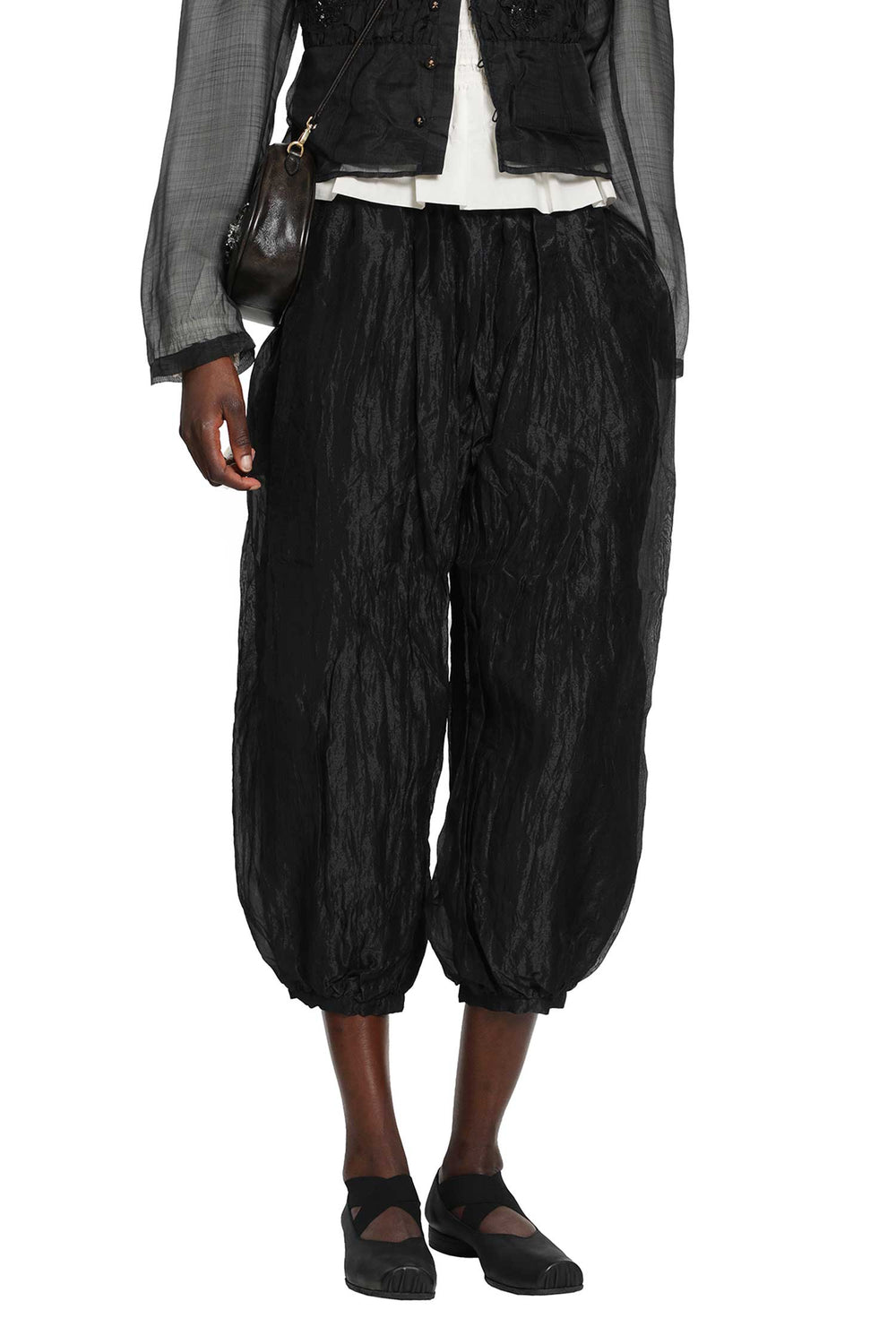 RENLI SU Gathered Balloon Trousers woman
