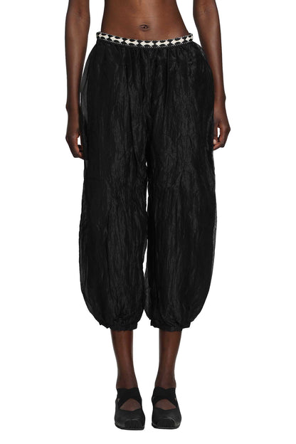 Gathered Balloon Trousers
