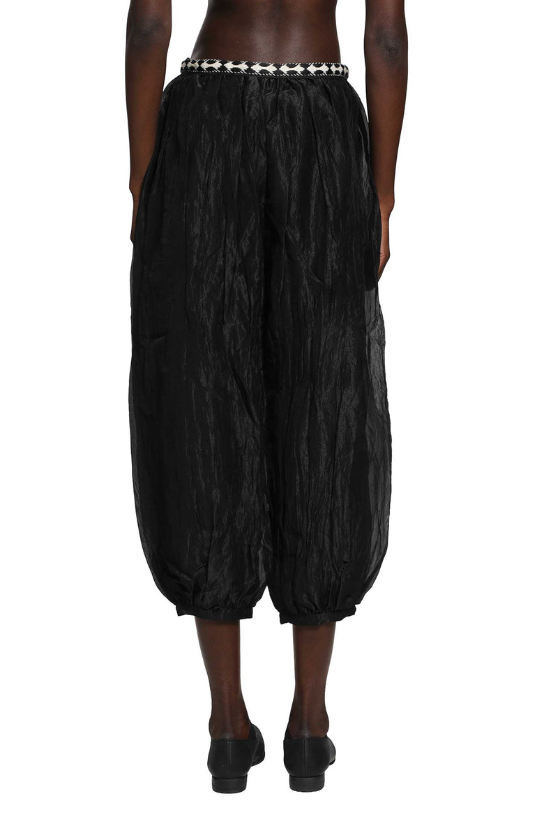RENLI SU Gathered Balloon Trousers woman