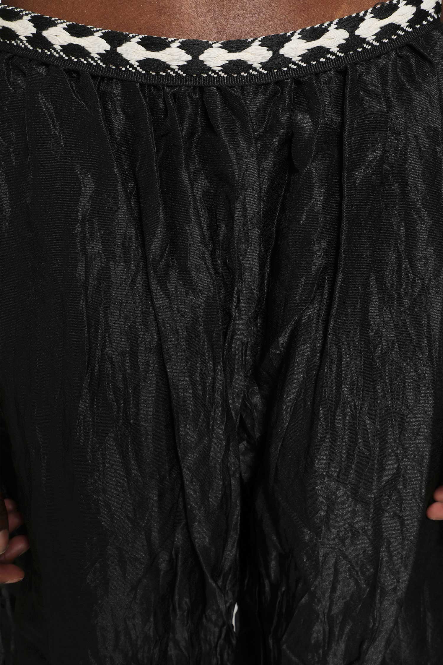 Gathered Balloon Trousers