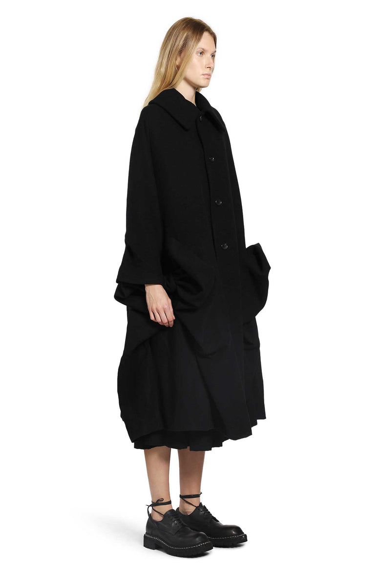 CDGCDG WOMAN BLACK COATS