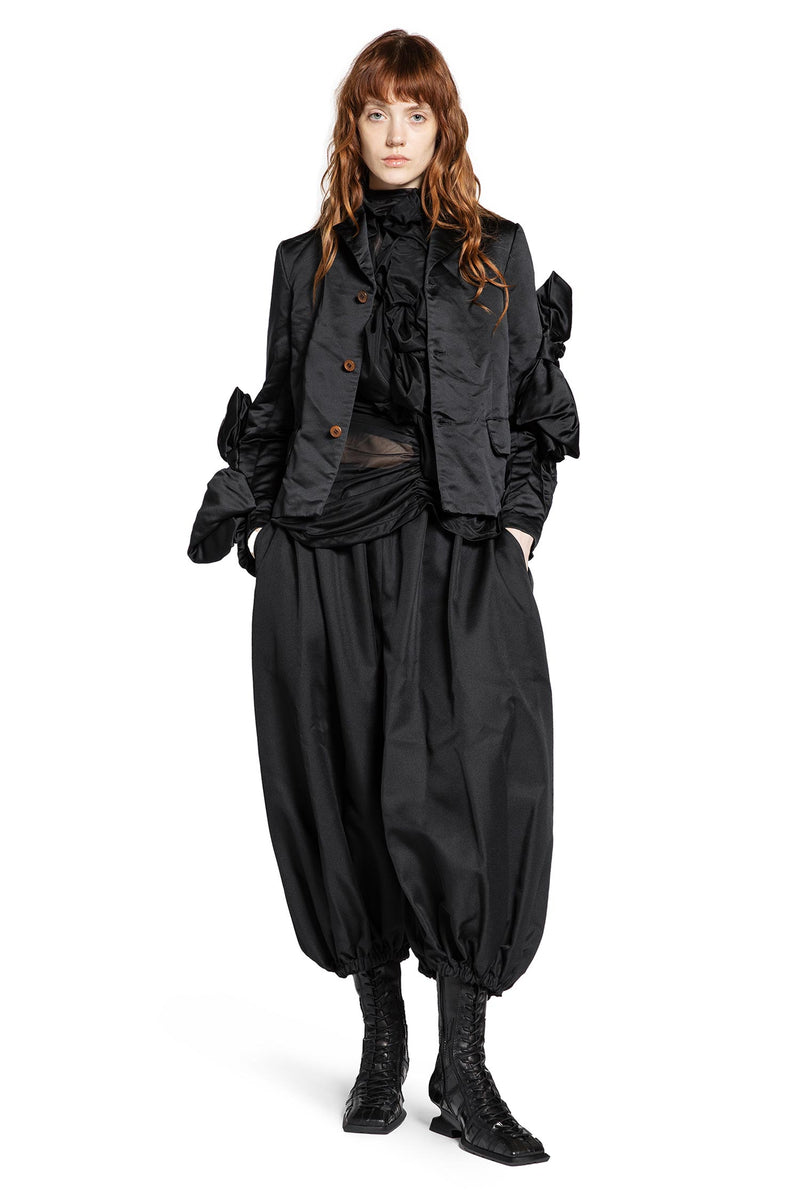 Sculptural Satin Cropped Jacket - Antonioli.eu