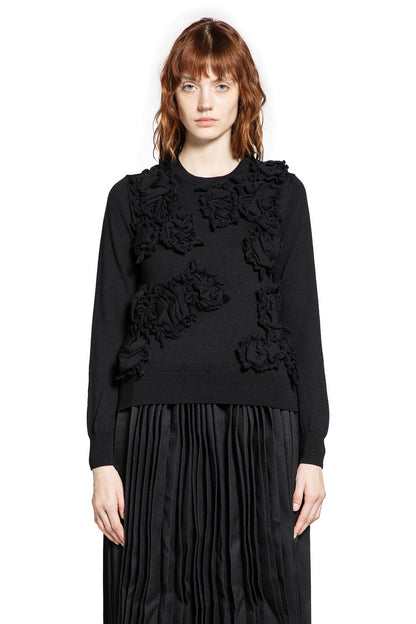 Ruffled Wool Sweater